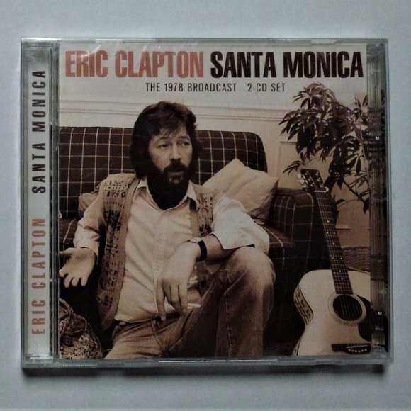 Eric Clapton Santa Monica 2-CD ~Santa Monica Civic Auditorium 1978 ~ New/Sealed! - Picture 2 of 2